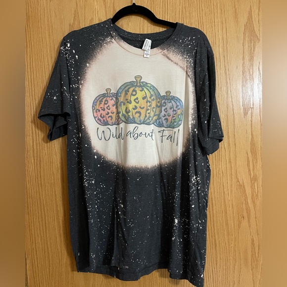 Gently worn, hand bleached t-shirt.
